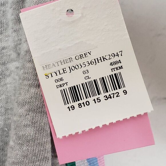 Hello Kitty By Sanrio Gray Mini Sweat Skirt Fleece Size M NEW Drawstring Waist - Picture 4 of 6